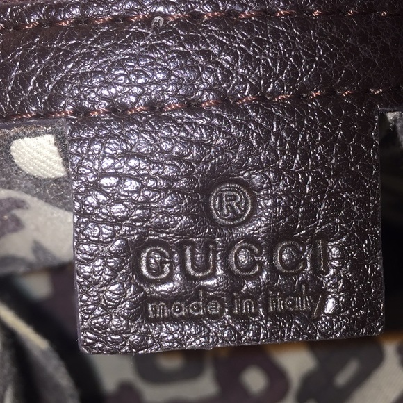 Authentic Gucci leather bag - Picture 4 of 7
